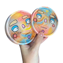 Load image into Gallery viewer, Pastel Marble Circle Coaster Set
