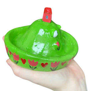 'Ruby Tulip's' House on the Hill Dish / Incense Holder (One-Off)
