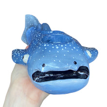 Load image into Gallery viewer, Dark Blue Whale Shark Tealight Candle Holder (only 1)
