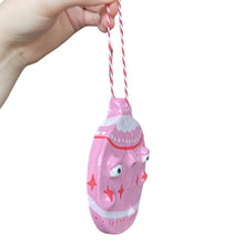 Load image into Gallery viewer, Bauble Christmas Decorations (Pink)
