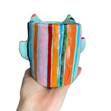 Load image into Gallery viewer, Stripy Devil Pot (One-Off)

