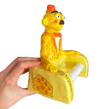 Load image into Gallery viewer, 'Cheese Lover' The PonkyWot Butler Toilet Roll Holder
