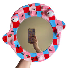 Load image into Gallery viewer, &#39;Picnic Blanket&#39; BIG Ponky Wall Mirror (one-off)
