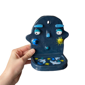 'Night time' Ponky Wall Shelf (one off)