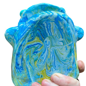 Ocean Marble Glasses Holders (one-off)