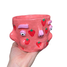 Load image into Gallery viewer, &#39;Pink Lady of Berries&#39; Chunky Pot
