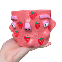 Load image into Gallery viewer, &#39;Pink Lady of Berries&#39; Chunky Pot
