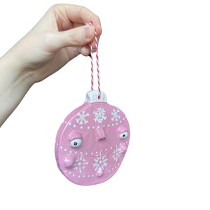 Bauble Christmas Decorations (Snowflake)