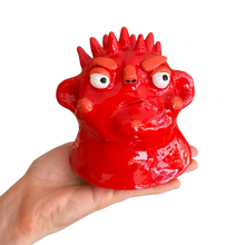 Load image into Gallery viewer, NEW Fiery Angry spiky haired guy (Ring Holder &amp; incense cone cover)
