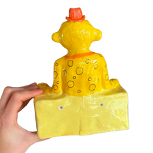 Load image into Gallery viewer, 'Cheese Lover' The PonkyWot Butler Toilet Roll Holder
