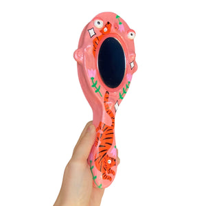 Hand-Held 'Tigers' Mirror (one-off)