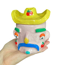 Load image into Gallery viewer, &quot;Tomato Tim&quot; Cowboy Pot
