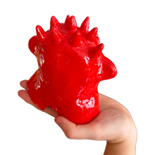 Load image into Gallery viewer, NEW Fiery Angry spiky haired guy (Ring Holder &amp; incense cone cover)
