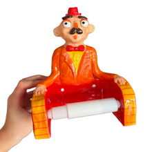 Load image into Gallery viewer, 'Vibey Victor' The PonkyWot Butler Toilet Roll Holder
