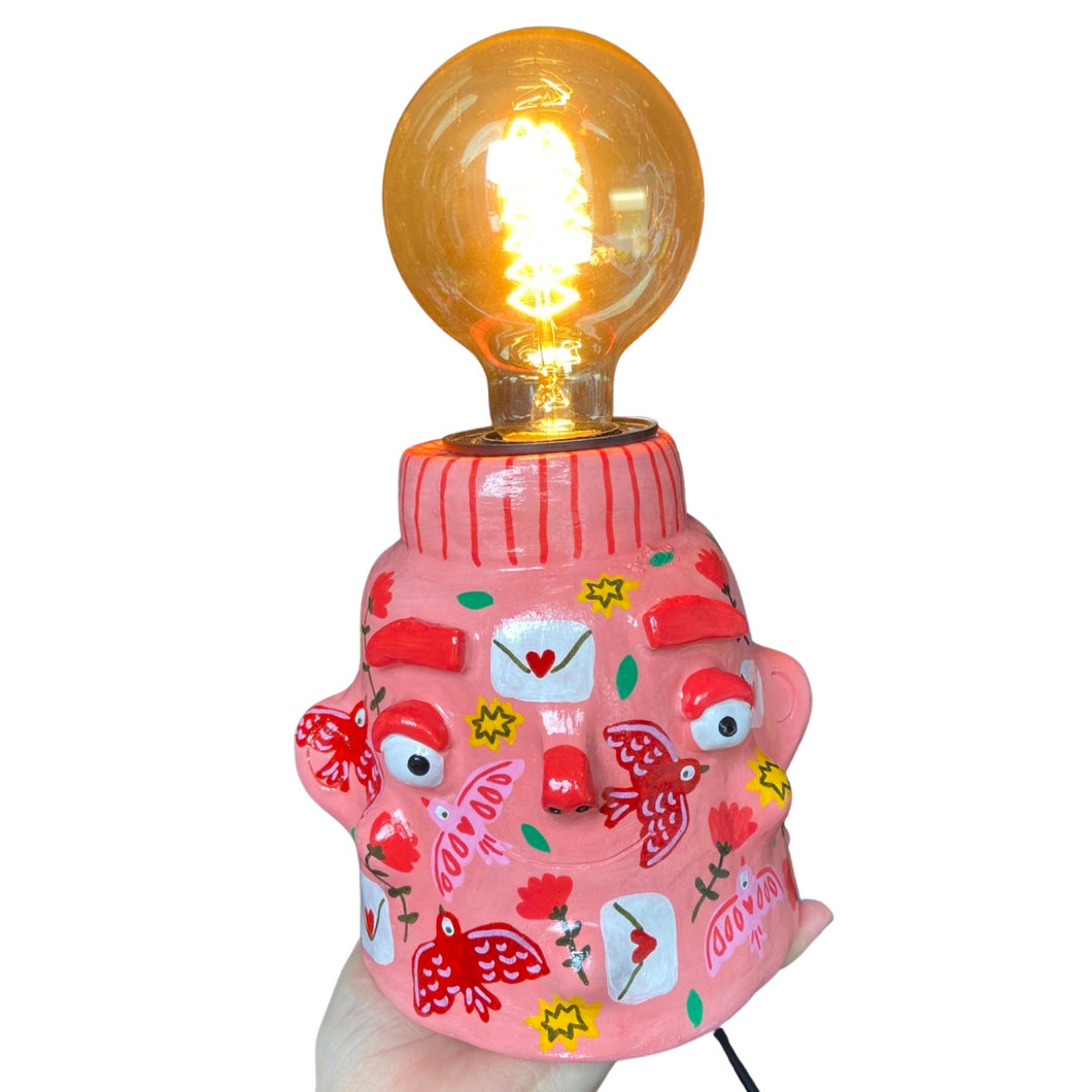 PonkyWots 'Valentines' Lamp (One-Off) Dropping 7th Feb at 18:30