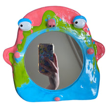 Load image into Gallery viewer, &#39;Multi-Colour&#39; Stand-Up Mirror (one-off)
