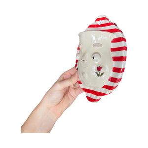 'Stripes and Stalks' PonkyWots Wall Vase