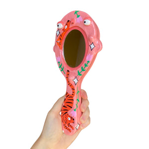 Hand-Held 'Tigers' Mirror (one-off)