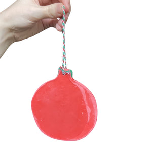 Bauble Christmas Decorations (Classic Red)