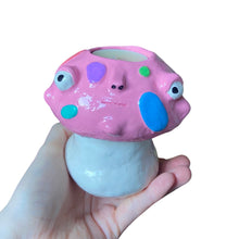 Load image into Gallery viewer, Mushroom Tea-light Candle Holder (Pastels - One-Off)
