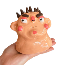 Load image into Gallery viewer, NEW Angry spiky haired guy (Ring Holder &amp; incense cone cover)
