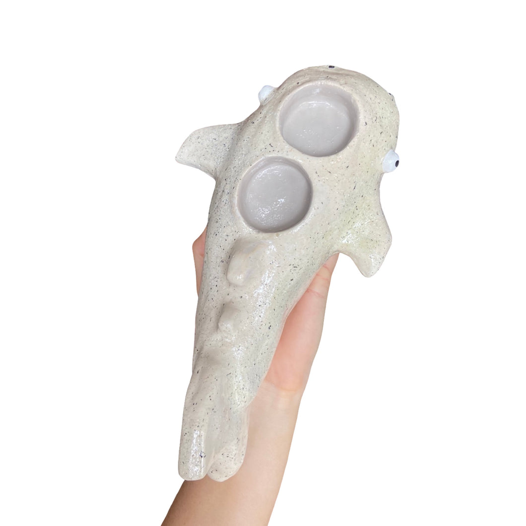 'Speckley Sharky Boi' Whale Shark Tealight Candle Holder