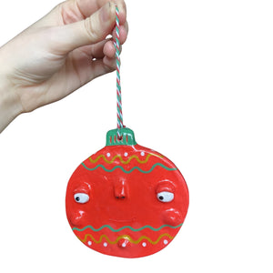 Bauble Christmas Decorations (Classic Red)