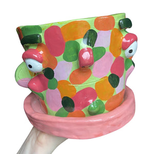 'Blobby' Large Plant Pot (One-Off)