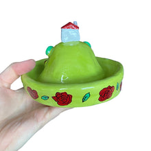 Load image into Gallery viewer, &#39;Roses are Red&#39; House on the Hill (incense holder/jewellery dish)
