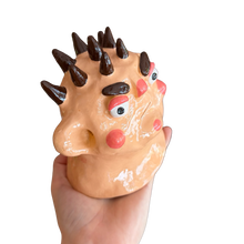 Load image into Gallery viewer, NEW Angry spiky haired guy (Ring Holder &amp; incense cone cover)
