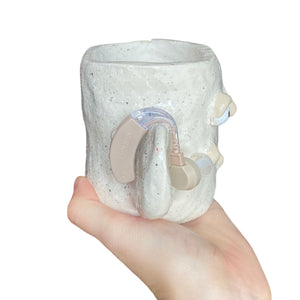 'Olde Speckled Ears' Hearing Aid Holder