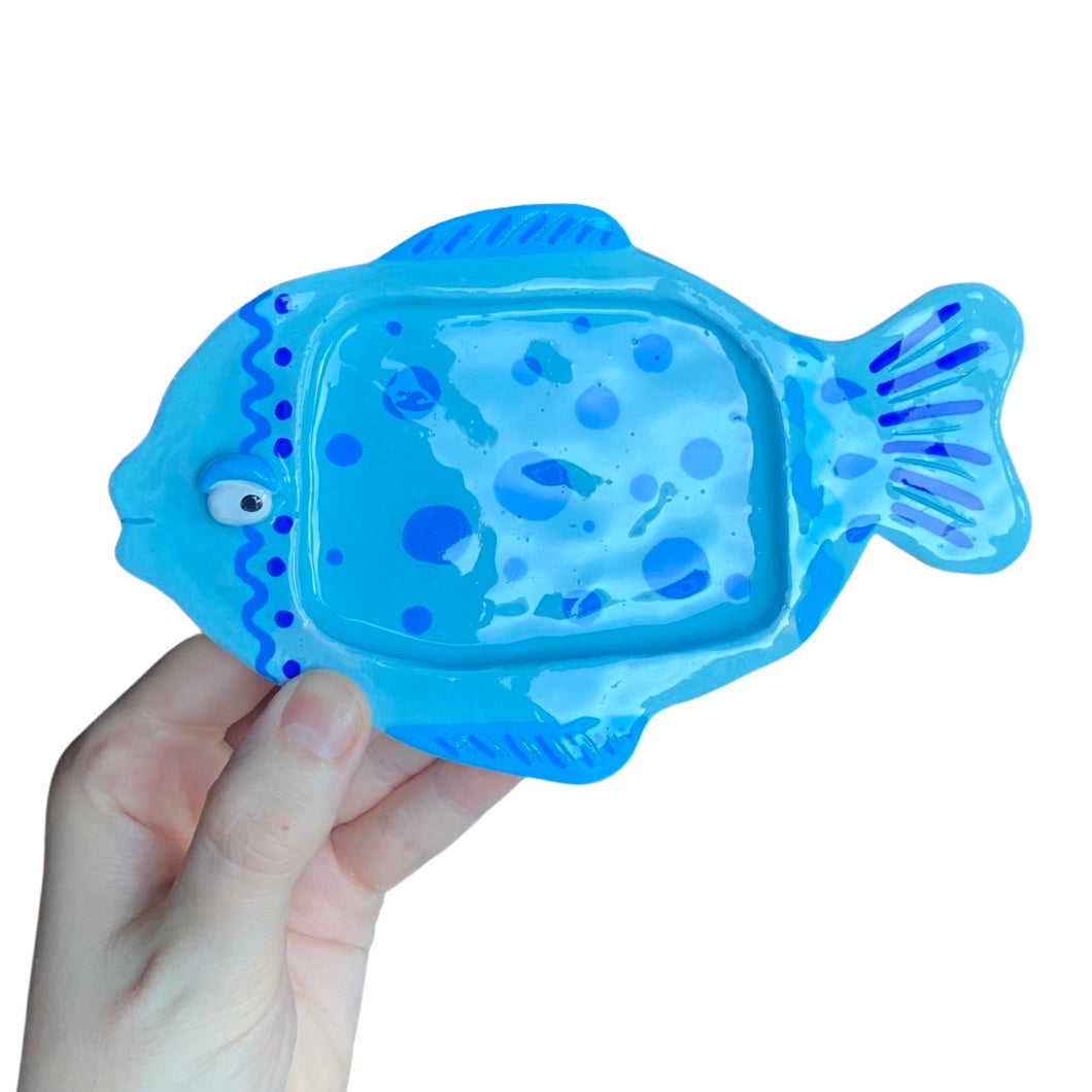 NEW 'Blue' Fish Soap Dish (One-Off)