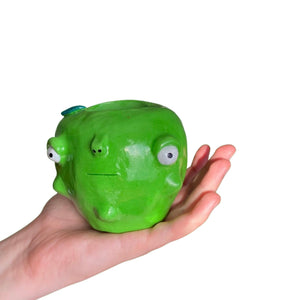 Green Apple Candle Holder