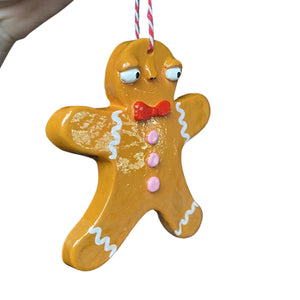 Gingerbread Christmas Decorations (Pink)