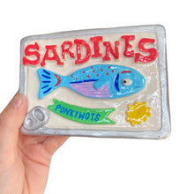 Load image into Gallery viewer, NEW Sardine Matchbox / Storage Tin (White)
