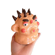 Load image into Gallery viewer, NEW Angry spiky haired guy (Ring Holder &amp; incense cone cover)
