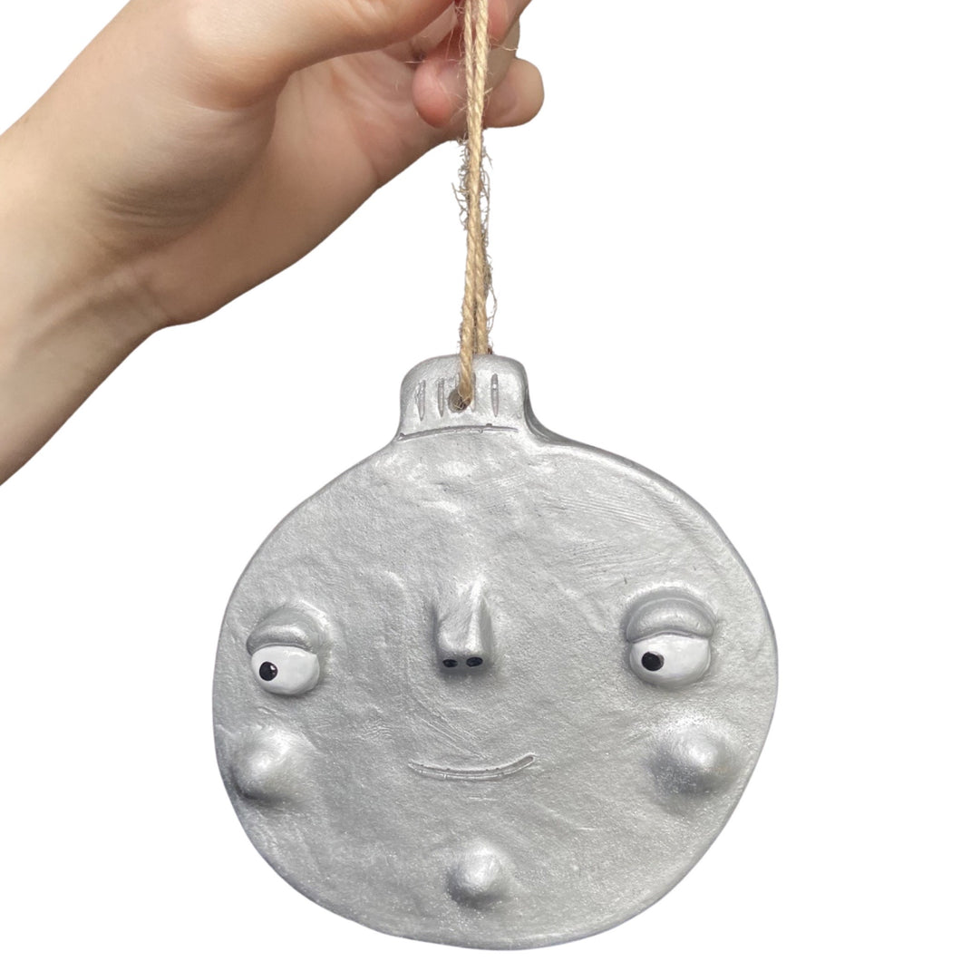 Bauble Christmas Decorations (Silver)