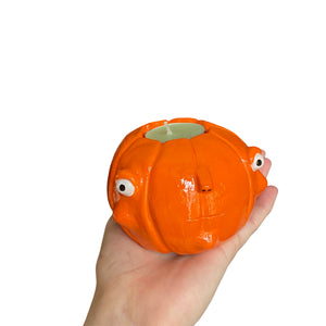 Ponky Pumpkin Tealight Candle Holder