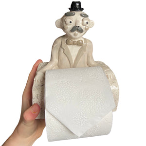 'Speckled Sullivan' The PonkyWot Butler Toilet Roll Holder