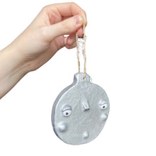 Load image into Gallery viewer, Bauble Christmas Decorations (Silver)
