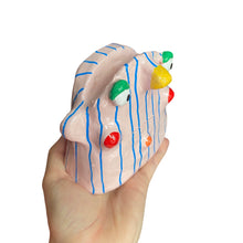 Load image into Gallery viewer, &quot;Blue Stripes&quot; Glasses Holder
