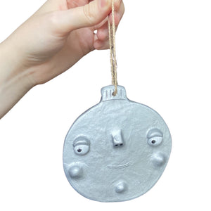 Bauble Christmas Decorations (Silver)