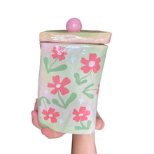 Load image into Gallery viewer, &#39;Tulips&#39; Storage Jar (One-Off)
