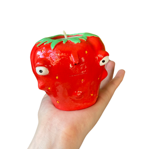 NEW The Red Strawberry Candle Holder