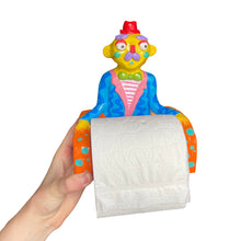 Load image into Gallery viewer, &#39;Groovy One off&#39; The PonkyWot Butler Toilet Roll Holder

