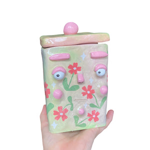 'Tulips' Storage Jar (One-Off)