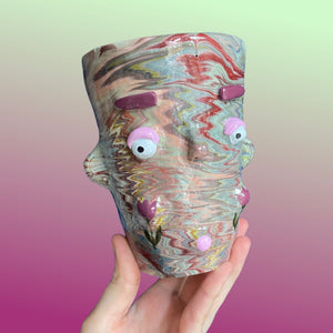 Purple Marble Vase (One-Off)