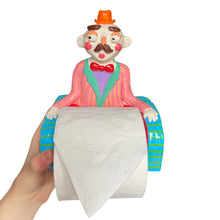 Load image into Gallery viewer, &#39;Alastair&#39; The PonkyWot Butler Toilet Roll Holder
