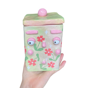 'Tulips' Storage Jar (One-Off)