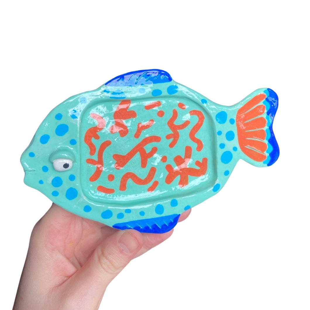 NEW 'Coral' Fish Soap Dish (One-Off)